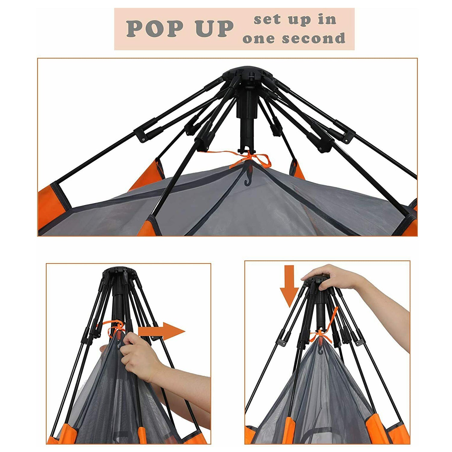 Kids Play Tent Pop Up Portable Hexagon Playhouse for Backyard Patio Indoor Outdoor Breathable Tent House Children Boys Girls Playing Have Fun Doba